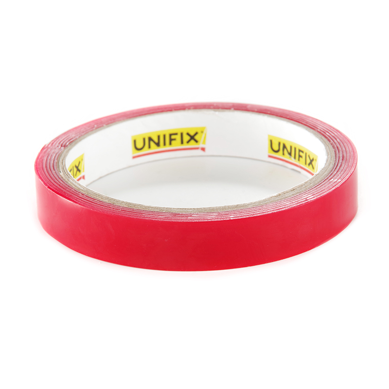Фото Лента клейкая пено-акриловая 1мм*15мм*2м UNIFIX