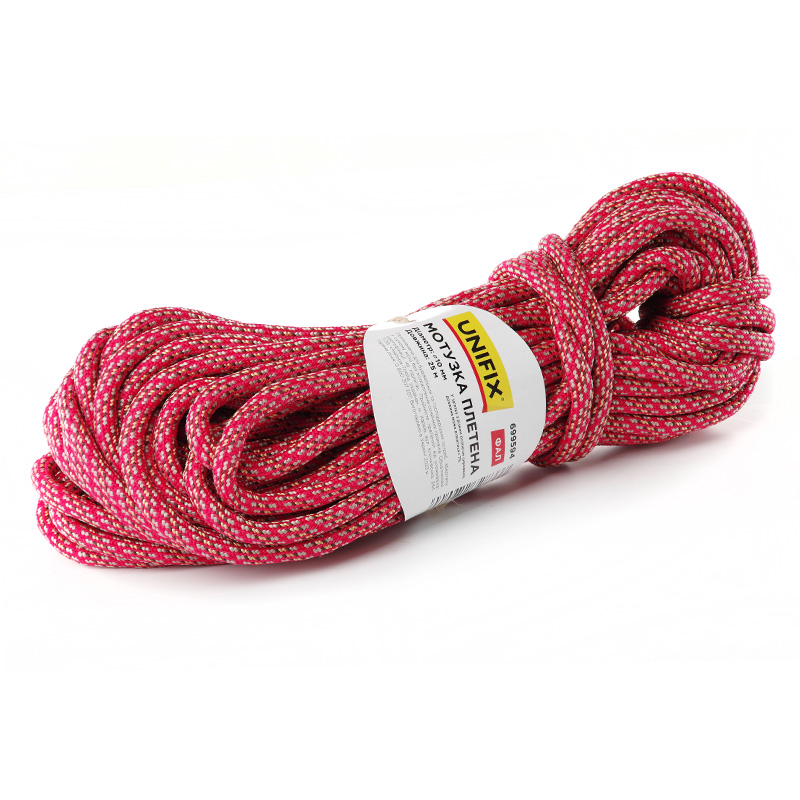 Мотузка плетена ФАЛ 6мм 25м UNIFIX